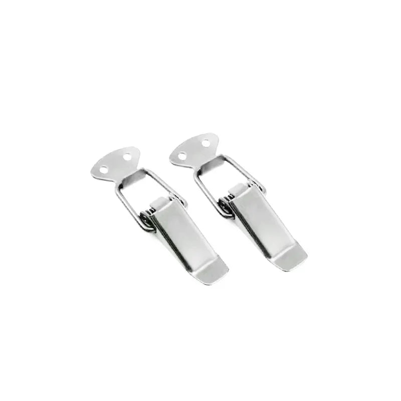 Universal Cars Accessaries 2Pcs Fastener Clip Alloy Mount Hood Pin Bonnet Lock Kit Tunning Lock Kit Down Hood Lock Latch Pins