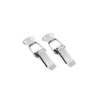 Universal Cars Accessaries 2Pcs Fastener Clip Alloy Mount Hood Pin Bonnet Lock Kit Tunning Lock Kit Down Hood Lock Latch Pins
