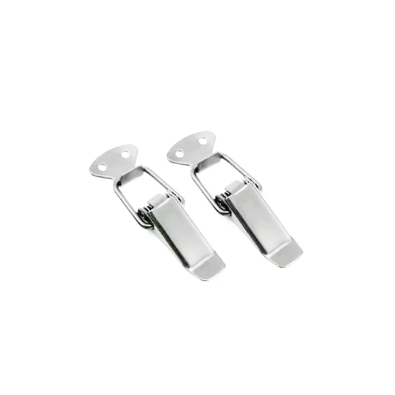 Universal Cars Accessaries 2Pcs Fastener Clip Alloy Mount Hood Pin Bonnet Lock Kit Tunning Lock Kit Down Hood Lock Latch Pins