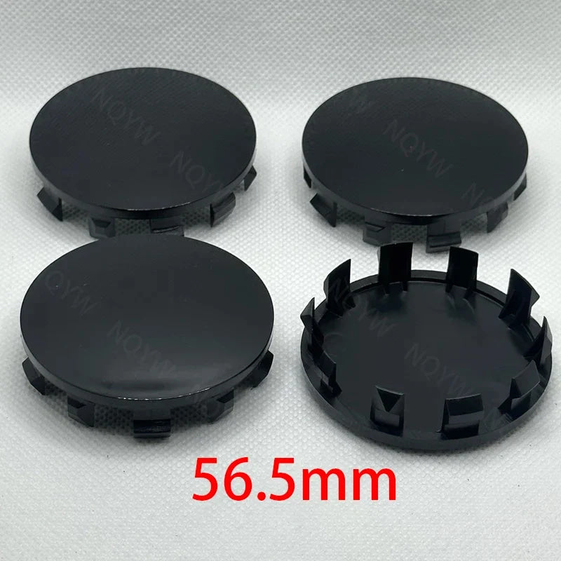 4Pcs/lot 56.5mm Blank No Logo Car Wheel Center Caps Rim Hubcap Cover ABS Hubcap Dust-proof Covers Auto Modification Accessories