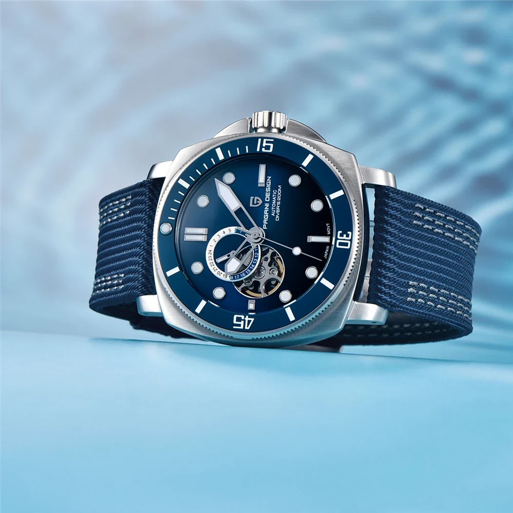 PAGANI DESIGN 2026 New NH39 Sports Automatic Men's Mechanical Watch Sapphire Stainless Steel 200m Waterproof Sports Reloj Hombre