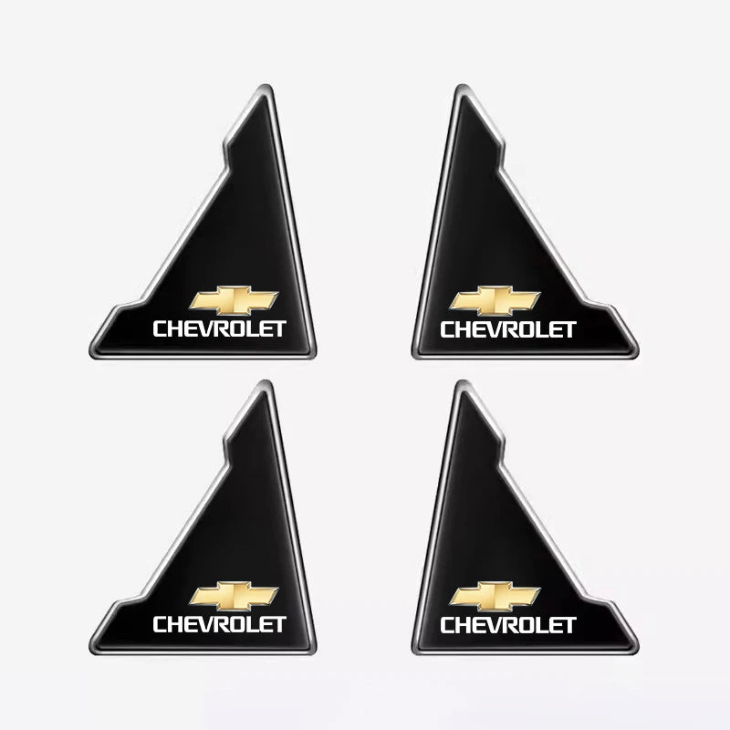 4Pcs Car Door Silicone Buffer Stickers Anticollision Anti Scratch For Chevrolet Spark Captiva Cruze Malibu Equinox Trax Camaro