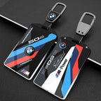 Car Keychain For BMW Card Key Protection Cover New X1/7 Series 5 4 3 Series X5 Shell X7 Buckle 535li Advanced NFC Five Series