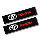 Car exterior annual inspection stickers For Toyota Car Set Car Head Neck Rest Pillow Auto Seat belt Pads Headrest cover