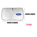 Car Folding Windshield Sunshade Sun Visor Cover UV Protection For Ford Focus Fiesta Kuga Mustang Mondeo Accessories Wheel hub