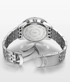 BERNY Chronograph Watches for Men Aviation Multifunction Quartz Men's Watch Date Sapphire Super Luminous Luxury Wristwatch