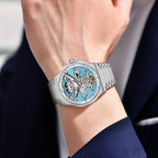 PAGANI DESIGN New 42MM Hollow Tourbillon Luxury Men Mechanical Watch Sapphire Glass Automatic Watches For Men Relojes hombres