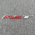 3D Metal RST Logo Sticker Rear Trunk Emblem Badge Car Decals For Chevy Chevrolet Silverado
