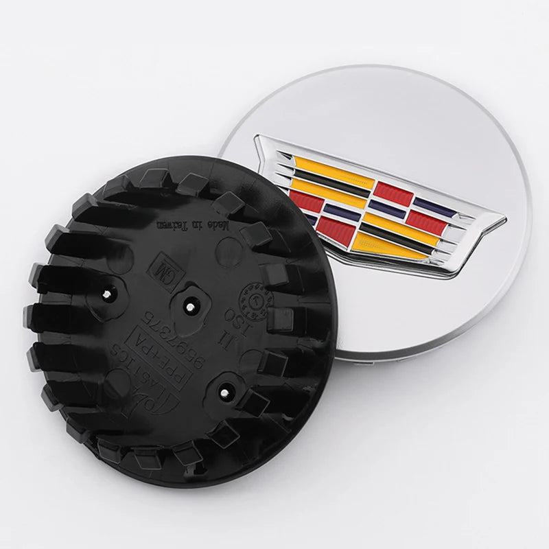 66mm 4pcs Wheel Center Hub Cover Caps Accessories for Cadillac Escalade XT5 XT6 CT5 CT6 XTS CT4 Auto Tire Emblem Car Styling