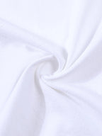 2025 autumn cross-border men's cotton and linen stand collar short sleeved shirt, loose casual Henley shirt for men