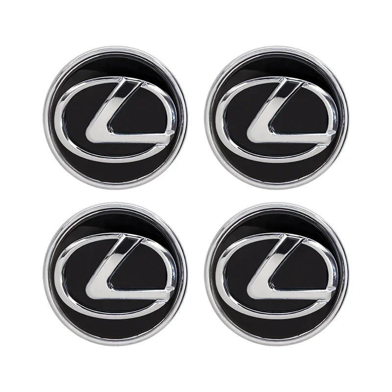 For Lexus RX330 IS250 Ct200h ES300h RX350 IS300h ES350 Car Tire Wheel hub Covers  4Pcs 62mm Car Wheel Center Hub Caps