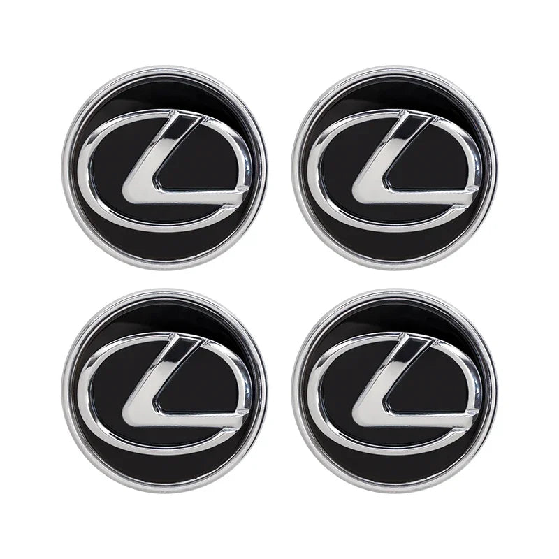 For Lexus RX330 IS250 Ct200h ES300h RX350 IS300h ES350 Car Tire Wheel hub Covers  4Pcs 62mm Car Wheel Center Hub Caps