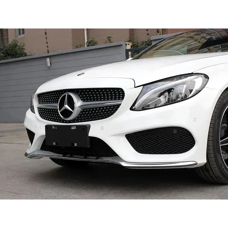 3D Car Grill Emblem Star Badge Front Grill Logo Mercedes Benz AMG W204 W205 W213 W253 GLC GLE Interior Mouldings QB-SX-BENZ VVZ