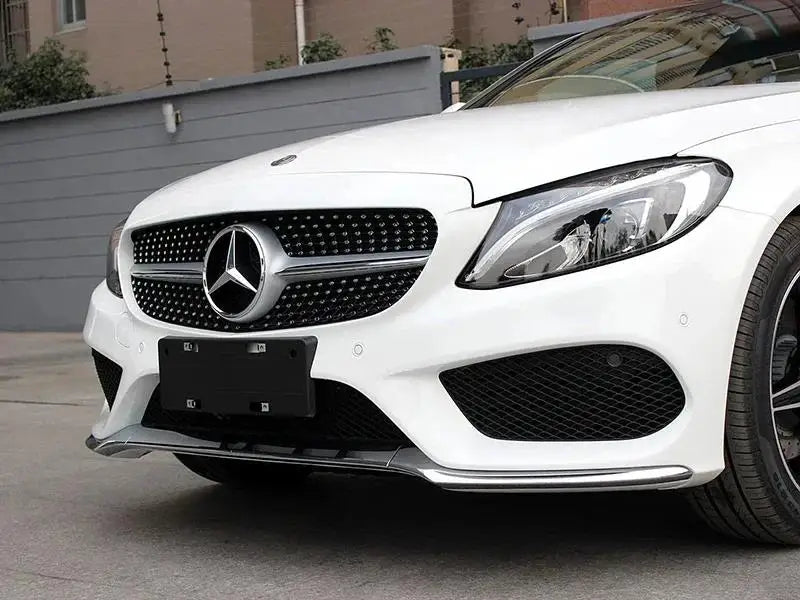 3D Car Grill Emblem Star Badge Front Grill Logo Mercedes Benz AMG W204 W205 W213 W253 GLC GLE Interior Mouldings QB-SX-BENZ VVZ