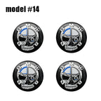 4Pcs 56mm 60mm 65mm Car Wheel Tire Center Emblem Decal For BMW M E90 E60 E46 E39 F10 E87 X3 X4 X1 G30 G20 Cover Hub Caps Sticker