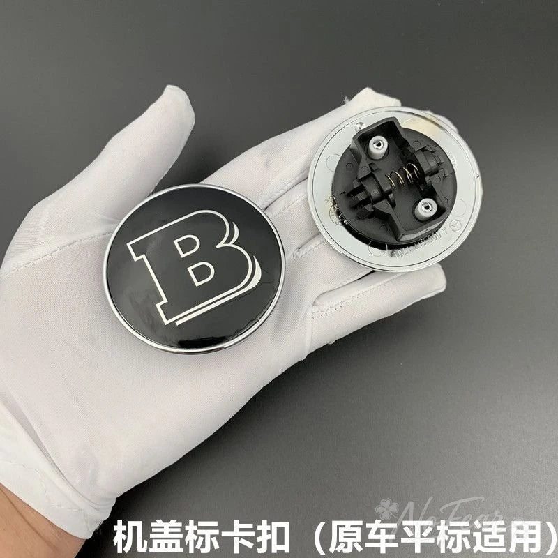 3D Metal Logo Emblem Badge Stickers For Brabus smart w204 w205 GLC G63 G65 W463 G500 G350 CLA w464 w221 w213 w206 w212 GLS