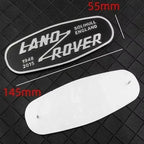 3D Metal Car Front Grille Emblem for Land Rover SOLIHULL ENGLAND Logo Sticker Defender 2015 Auto Badge Decoration Accessories