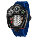 Reloj completamente automático de la mejor marca Pindu, motor de movimiento, diseño personalizado, interesante reloj clásico de moda