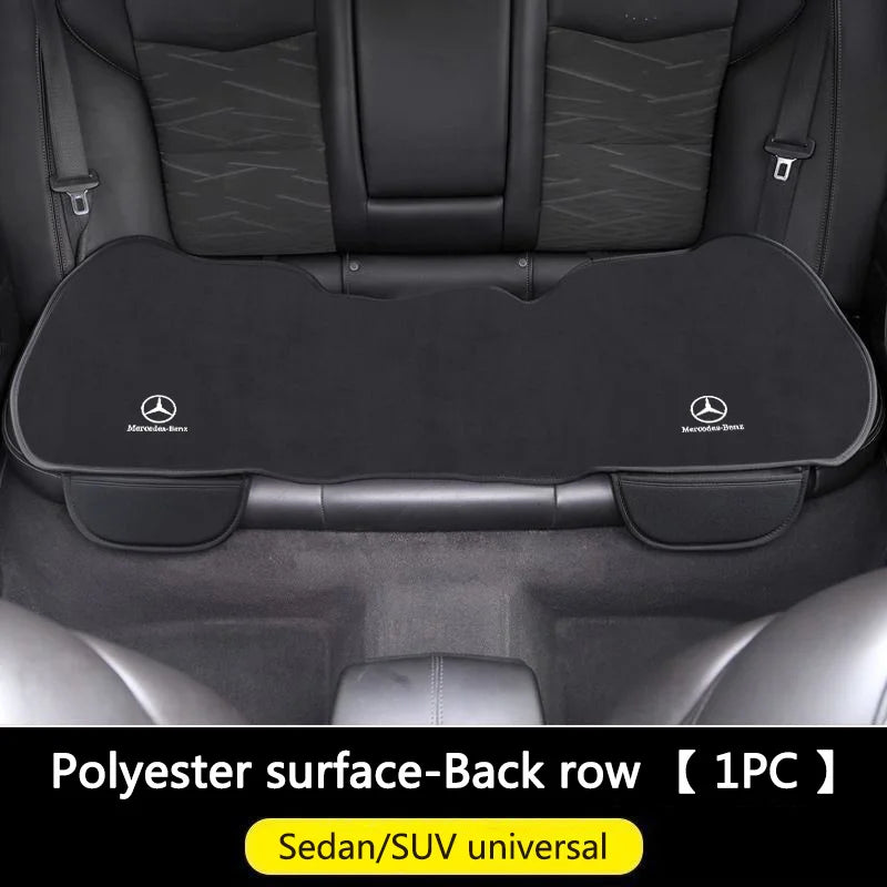 Car Seat Cushion Breathable Suede Thickened Soft Pad For Mercedes Benz AMG W204 W205 W203 W211 W212 W213 W206 W210 W220 W222