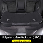 Car Seat Cushion Breathable Suede Thickened Soft Pad For Mercedes Benz AMG W204 W205 W203 W211 W212 W213 W206 W210 W220 W222