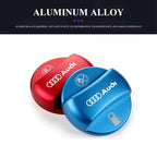 Aluminum Alloy Car Badge Fuel Tank Cap Decoration Cover For Audi A3 A1 A4 B9 A5 B7 Q5 Q3 Q2 8i TT Mk1 Mk2 S3 A7 S3 8V 8Y Q4 B9