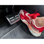 LULECI Car Pedals for Audi AT MT 2009-2024 A4 B8 B9 A6 C7 C8 Q5 High Quality Stainless Steel Accelerator Brake Pedal Cover Pads