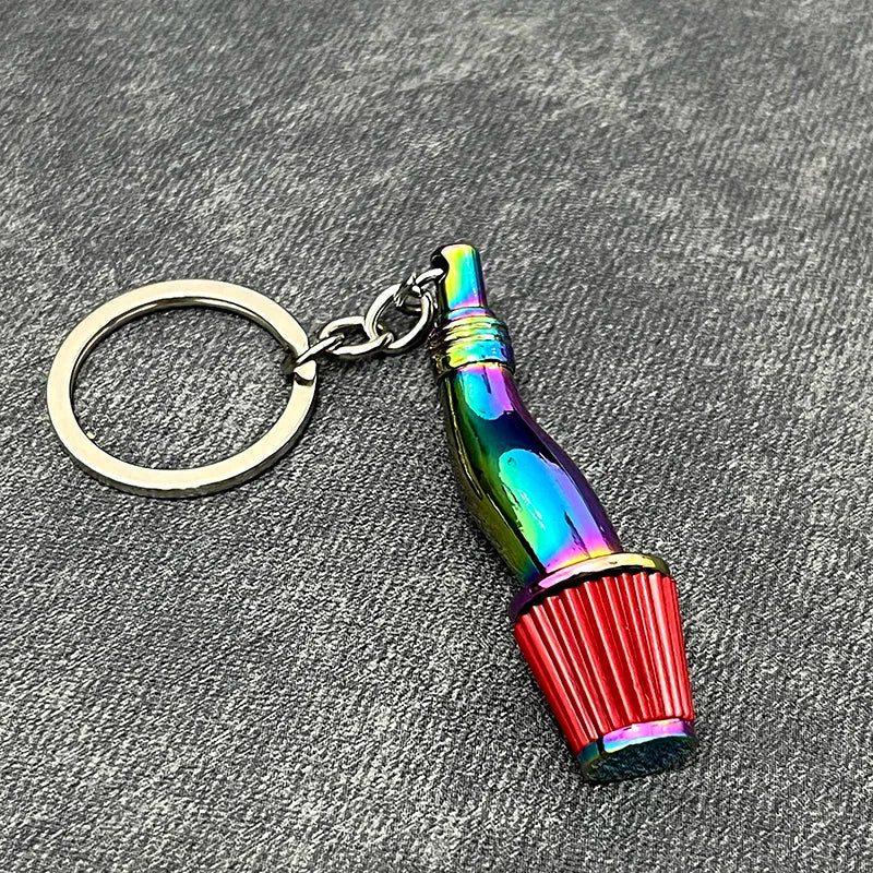 Luxury Metal Keychain Creative DIY Keyring Holder Car Key Chain Brake Disc Pendant For Men women Jewelry Gift Car Motorcycle Int