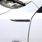 1 Pair Car Side Fender Knife Stickers Emblem Badge Decals Trim Styling for Mercedes Benz AMG W203 W206 W220 W205 W211 W212 W201