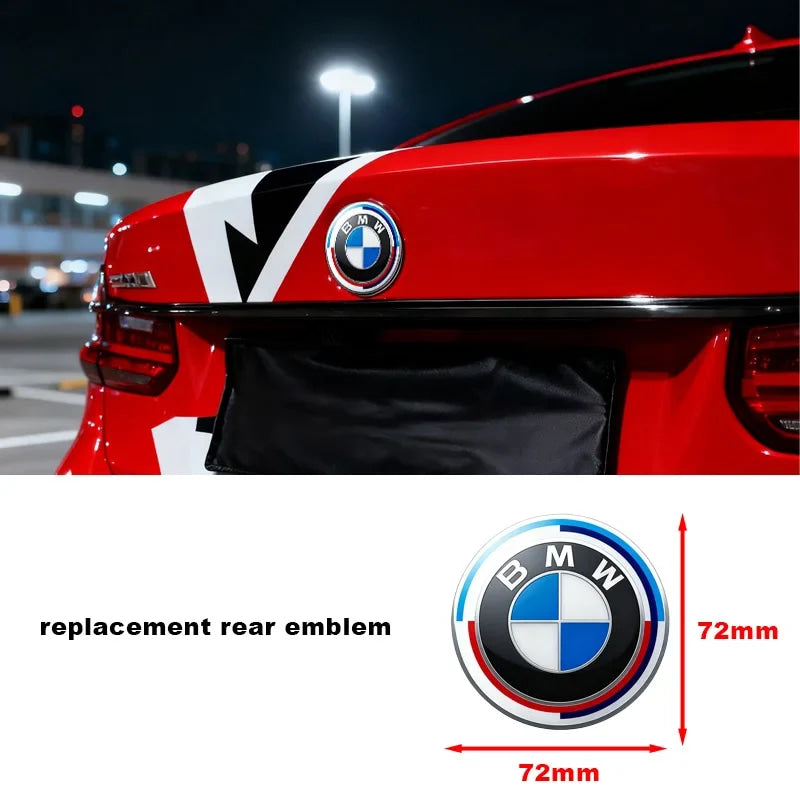 Interior Mouldings 45 mm For BMW Car Steering Wheel Badge Sticker Decoration Accessories For BMW 325i 320Li 325Li 330Li F30 F10