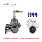 New Universal Adjustable Fuel Pressure Regulator type With original gauge and instructions