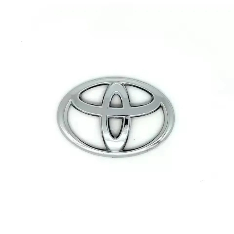 1PCS ABS Toyota Logo Car Emblem Steering Wheel Sticker For Toyota Hilux Prius Avensis Auris Verso Corolla Camry Auto Accessories
