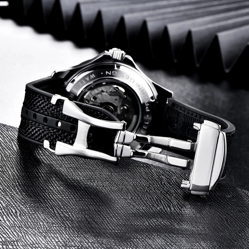 PAGANI DESIGN-reloj mecánico para hombre, reloj automático de lujo, de pulsera de negocios, con cristal de zafiro AR, novedad de 2026