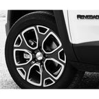 4pcs Car Styling Wheel Center Hub Caps Tire center Covers Hubcap For Jeep Grand Cherokee Wrangler JK Gladiator Compass Renegade