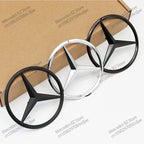 3D ABS Rear Star Logo Car Trunk Emblem For Mercedes Benz AMG W203 W204 W205 W212 W213 X253 X156 W166 W167 W176 W177 W223 W117