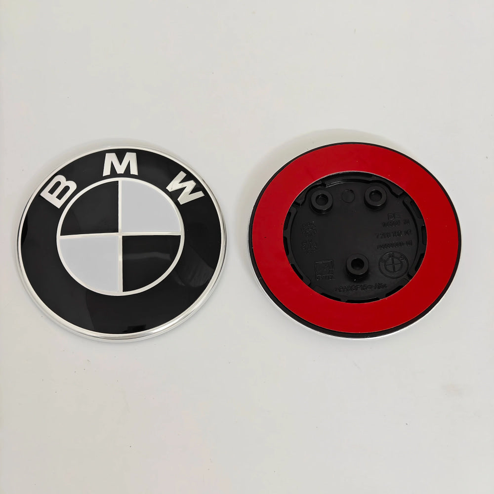 For BMW F20 F22 F23 F30 F80 F31 F34 F32 F82 F33 F10 F11 E81 E87 E63 E64 1Pcs 2 Holes 3 Holes Hood Emblem Trunk Badge Accessories