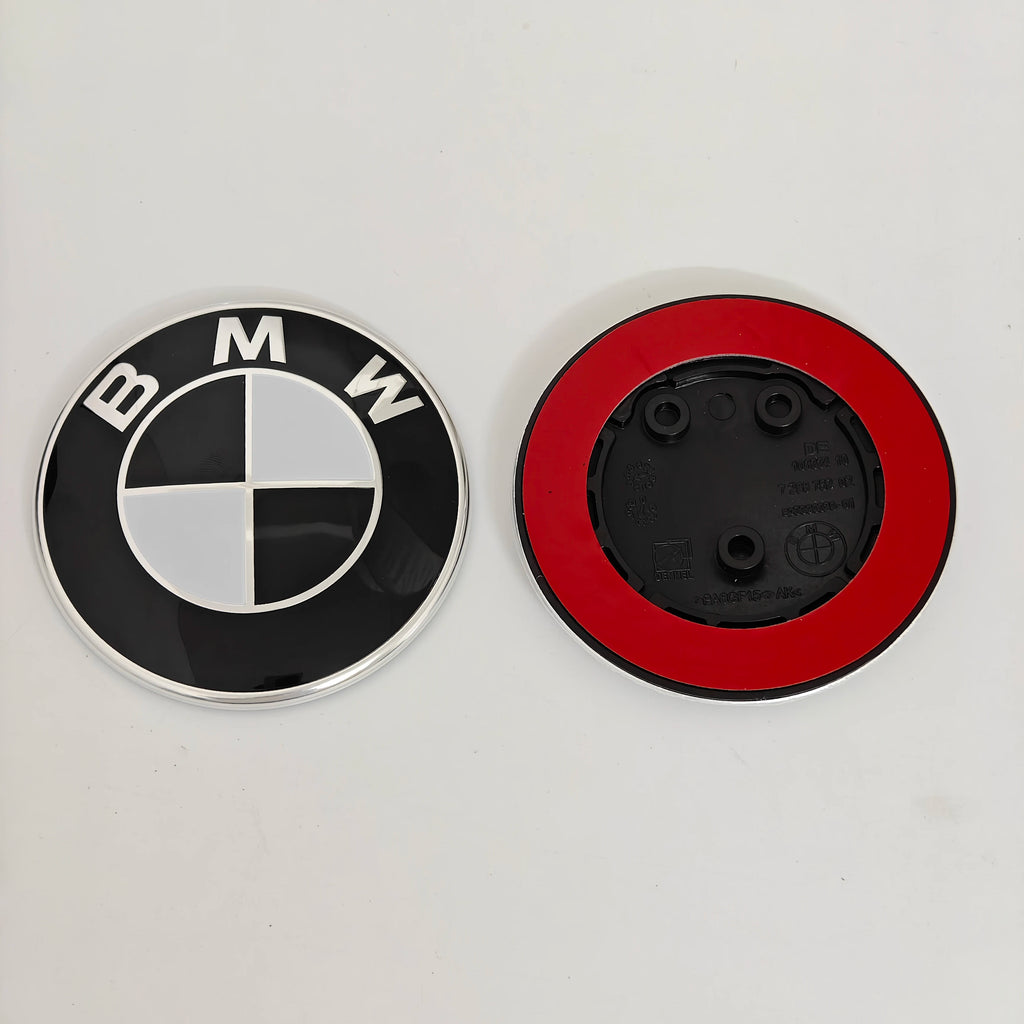 For BMW F20 F22 F23 F30 F80 F31 F34 F32 F82 F33 F10 F11 E81 E87 E63 E64 1Pcs 2 Holes 3 Holes Hood Emblem Trunk Badge Accessories