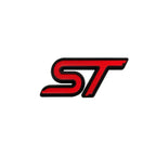 3D Metal ST Logo Car Steering Wheel Emblem Badge Sticker For Ford Focus 2 3 MK2 MK3 MK4 MK7 Fiesta Kuga Explorer Edge