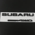 ABS Car Rear Trunk Sticker Emblem for Subaru WRX BRZ STI XV FORESTER IMPREZA LEGACY OUTBACK Auto Body Tail Letter Badge Decal