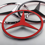 1PCS 70mm Metal Car Engine Emblem Hood Decoration Stickers Accessories for Mercedes Benz AMG W204 W205 W211 CLS CLA Smart Fortwo