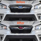 Acrylic Car Front Hood Logo Emblem Rear Trunk Badge Sticker for Subaru Impreza BRZ WRX STI Legacy Outback Ascent XV Accessories