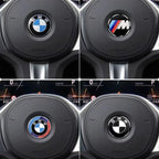 45mm Car Steering Wheel Emblem Sticker Accessories For BMW E36 E39 E46 E53 E60 E90 E83 F10 F20 F21 F30 F35 M3 M5 X1 X3 X4 X5 X6