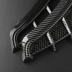 Black Car Fender Side Vents Air Flow Intake Hole Shark 3D Grille Sticker Cover for Ford Focus ST Mondeo Fiesta Kuga Escape Car