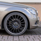 4pc 56mm 60mm 65mm Car Logo Wheel Center Stickers Auto Accessories For Mercedes Benz AMG W204 W124 W205 W203 W211 W201 W108 W210