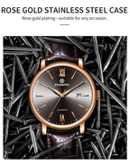 STARKING Sapphire 8215 Automatic Watch Fashion Sports Business Casual Wristwatch Waterproof Wear-resistant Watch Gifts for Men