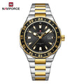NAVIFORCE Luxury Watch for Men Quartz 3ATM Waterproof Stainless Steel Watches Business Fashion Men's Wristwatch2025