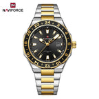 NAVIFORCE Luxury Watch for Men Quartz 3ATM Waterproof Stainless Steel Watches Business Fashion Men's Wristwatch2025