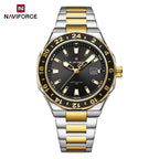 NAVIFORCE Luxury Watch for Men Quartz 3ATM Waterproof Stainless Steel Watches Business Fashion Men's Wristwatch2025