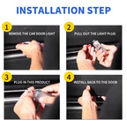Led Car Door HD Light Laser Projector Welcome Ghost Lamps For BMW 3 5 6 7 1 Series Z4 X3 X6 E81 E71 E90 E93 F30 F10 E92 E60 E84