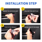 Led Car Door HD Light Laser Projector Welcome Ghost Lamps For BMW 3 5 6 7 1 Series Z4 X3 X6 E81 E71 E90 E93 F30 F10 E92 E60 E84