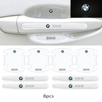 For BMW M M3 M5 X1 X3 X5 X6 E90 E91 E92 E93 M3 E60 Car Door Bowl Handle Protector Stickers Transparent Anti-scratch Film